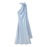 New Women's Fashion Simple Ribbon Hanging Neck-Laught Long