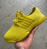 Sport Shoes Summer 2022 Fashion Breathable Mesh Platform Sneakers Socks Women's Plus Size Lace-up Wedge Tennis