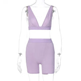 Women Tracksuit Sleeveless Vest Skinny Yoga Leggings Matching Jogger Set Solid Sporty Set 2022 Summer Workout