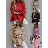 Spring Summer Hollow Sweater Women In Wind Loose Knitted Long-Sleeved Cover Ice Cream