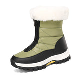 Boots Women's Shoes 2025 New Plus Thick Autumn Winter Women's Boots Sports Leisure Warm Cotton