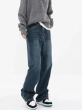 Jeans For Women High Waist Vintage Straight Baggy Denim Pants Streetwear American Style Fashion Wide Leg Denim