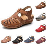 Summer New Sandals Large Flat Bottom Slope And Hollow