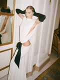 Spring And Summer New Hot Selling Explosion Of The Bare Bow Bag Hip Fishtail Dress