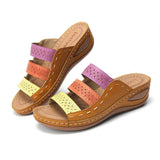 Size 43 Casual Roman Caverns Empty Sandals Cross-Dew Slopes And