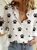 White Yellow Shirts Button Lapel Cardigan Top Lady Loose Long Sleeve Oversized Shirt Womens Blouses Casual Tunic