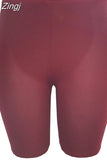 Womens Fitness Half High Waist Quick Dry Skinny Bike Shorts 2023 New Tight Short Black Red Gray Slim Korean Sport Shorts