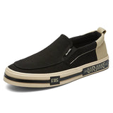 Autumn New Men's Shoes Trend Niche Design With Fashion Canvas Shoes Low Help Flat Floor Breathable Board