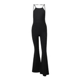 Zingj 2024 New Fashion Sexy Back Hollow Out Slim Show Thin Sling Horn