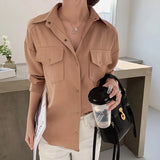 Plus Size Women White Shirts Single-breasted Lapel Female Blouses Tops New Cotton Solid Office Ladies Shirt Femme