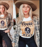Queens Women Boho Tees Short Sleeve Letter Print Vintage T