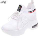 Womens Sneakers Women's Designer Shoes Tennis Female Woman Fashion Trainers Heels Summer Autumn PU Fabric Retro