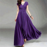 bodycon sexy Women's dress for women 2022 summer short sleeve chiffon boho party dresses woman robe femme