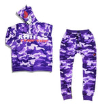 New Y2K Hoodie Hip Hop Camouflage Print Oversized Zipper Hooded Sweatshirt Harajuku Street Punk Rock Jacket Tops