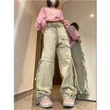 Function Pocket Boyfriend Cargo JeansOutfit