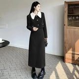 Spring Autumn High Quality Black White Corduroy Jacket Robe Tweed Skirt Two Piece Luxury Black Tweed Jacket Set Office
