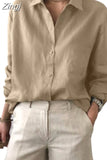 Solid Color Simple Fashion Shirt Women Tops 2023 Autumn Spring Long Sleeve Clothes Blusas Office Lady Chic Clothes