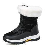 Boots Women's Shoes 2025 New Plus Thick Autumn Winter Women's Boots Sports Leisure Warm Cotton