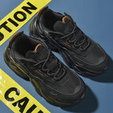 Summer Chunky Sneaker Women Couple Running Shoes Men Breathable Mesh Sports Shoes Thick Sole Walking Shoes Zapatillas