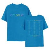 New Coldplay Concert Around The Same Short-Sleeved T-Shirt Cool Play Band Concert