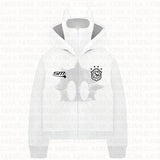 And Winter Tide Brand Double Hat Unique Design Hoodie New Men And Women's Same Loose Y2K