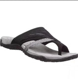 Women's Slippers 2022 Summer Comfort Outdoor Beach Slippers Women Closed Toe Flat Sandals Women Casual Plus Size