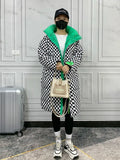 Winter Puffer Coat Women 90% White Duck Down Jacket Thick Warm Bread Hooded Parkas Long Sleeve Bubble
