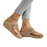 Cool Slippers Women 2025 Summer New Large-Size Hollow Metal Thick Bottom Cold Slippers