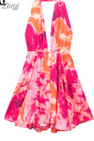 Print Halter Mini Dress Woman Sexy Backless Dress Women Summer Off Shoulder Short Dresses For Women Beach Party