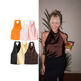 Women's Loose Casual Collar Tie Medium Long-Term Wind
