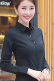 Women Shirts Blouses Women White Shirt Long Sleeve Blouse Female Tops OL Basic Shirt Blouses 2023 Fashion Elegant Woman
