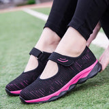 Women Platform Shoes 2022 New Spring Autumn Flat Woman Shoes Woman Breathable Mesh Casual Sneakers Zapatos De