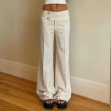 Cloth Forget Street Retro Pocket Bump Thread Low-Rise Jeans Can Be Styled Casual