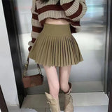 Wind Small Sweet Hundred Folded Skirt Women Spring And Summer 2025 New High-Rise Thin Anti-Walking Short