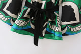 Women's Bow Dress Printed Shirt