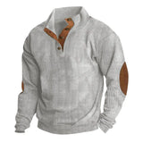 And Winter New Men's Outdoor Jacket Corduroy Leisure Collar Long