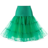 Short Tutu Skirts Petticoat White Black Red Crinoline Vintage Bridal Underskirt For Wedding Underskirt Rockabilly