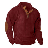 And Winter New Men's Outdoor Jacket Corduroy Leisure Collar Long
