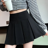 Skirt Women's Large Size 100-Fold Skirt 2025 New High-Rise Slim Small Man Anti-Walking Spring, Autumn And Winter A Short