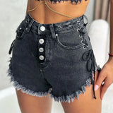 Belt Strap Design With A Sense Of The Ass Hair Edges Thin Hottie Jeans New