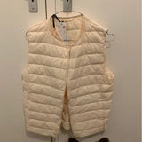 90% Ultra Light White Duck Down Women Vest Thin Coat Women Duck Down Sleeveless Jacket V Collar Or O Collar