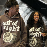 Retro Goth 3D Foaming Pattern Hoodie Men Street Hip Hop Casual Loose Sweatshirts Harajuku Couples Oversized Tops