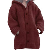 Women's Ebay Long Sweater New Cardigan Hooded Jacket