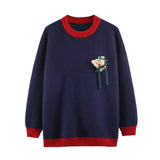 2025 New Women's Folding Decoration Wave Dot Printing Loose Shirt