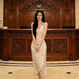 Long Wind Coat Women's 2025 Chic Design Sense Early Spring Double