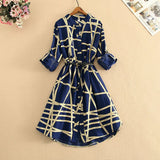 Aesthetic Sexy Chic Print Long Dress Women Long Sleeve Elegant Fashion Vestidos De Fiesta Vintage Korean Style Robe