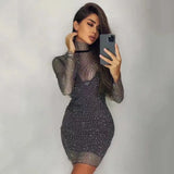 Bandages Set 2021 New Beading Women 2 Piece Sets Sexy Club Party Spaghetti Strap Set
