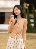 Sweater for Women Spring 2022 Long Sleeve New Elegant Fashion Knitted Shirts Female Cardigans