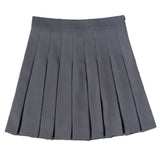 Zingj Pants Zip Button) Pleated Skirt JK Uniform Skirt Versatile Skirt Spring And Summer Short Skirt