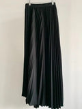 Casual Elastic High Waist Female Pleated Skirts 2022 Spring Summer Loose Irregular Women